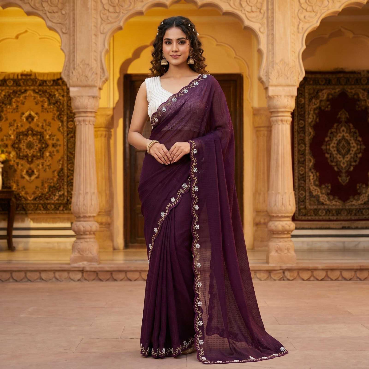 Rupa Space Silk Soft Saree