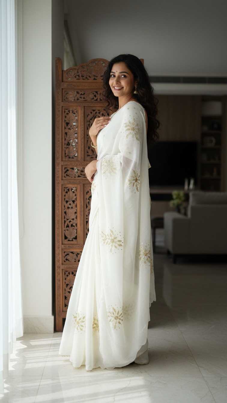 Sambhavi Satin Designer Saree