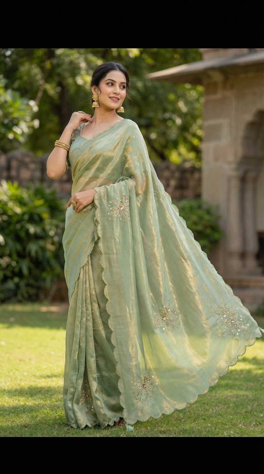 Sambhavi Satin Designer Saree
