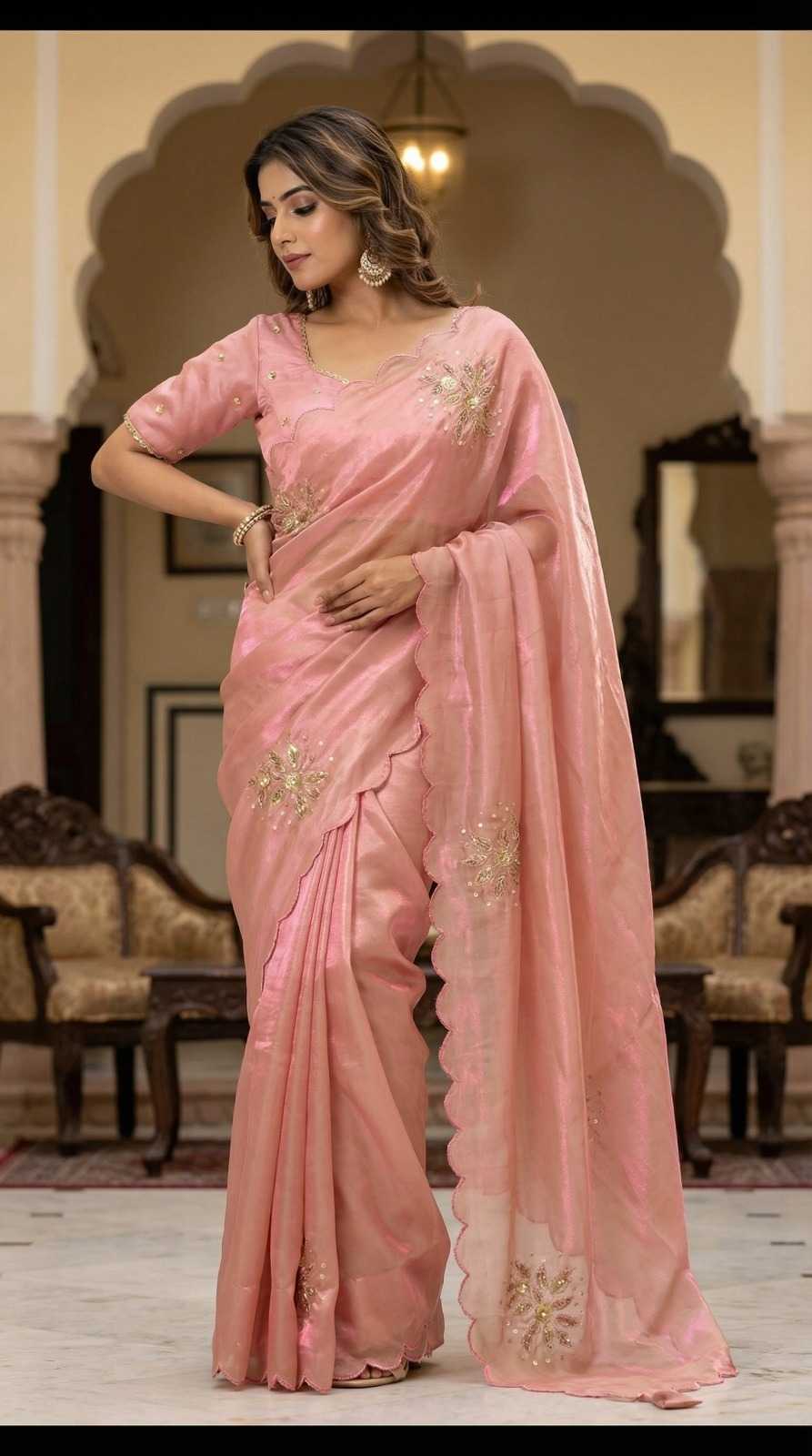 Sambhavi Satin Designer Saree