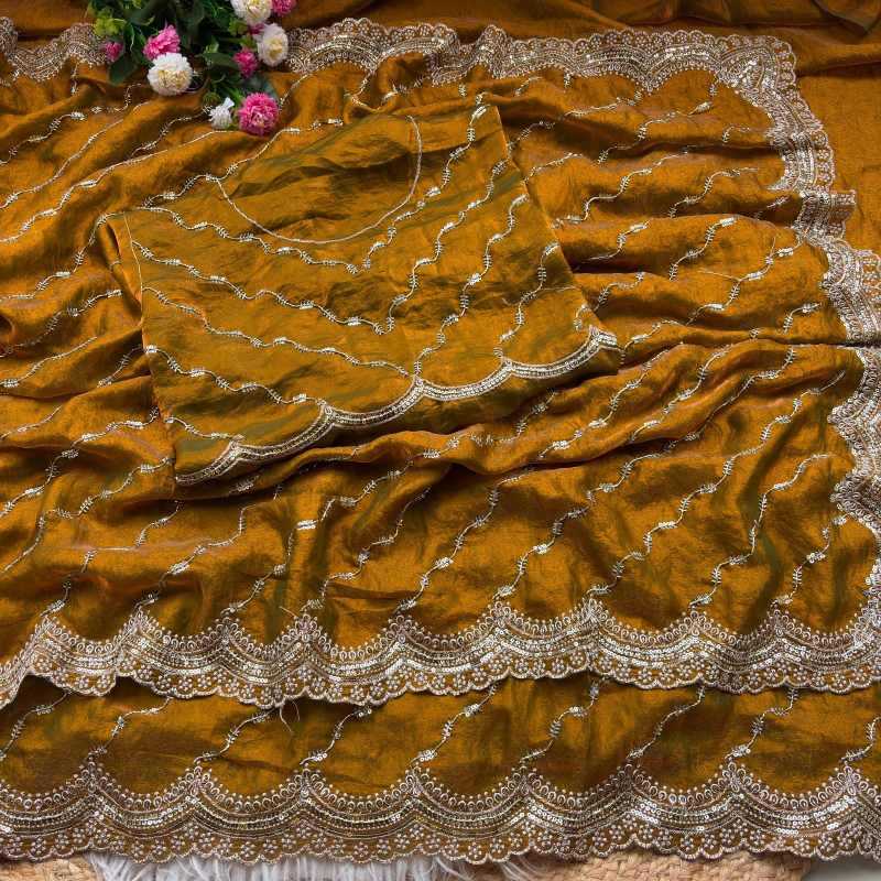Space Silk Designer Saree