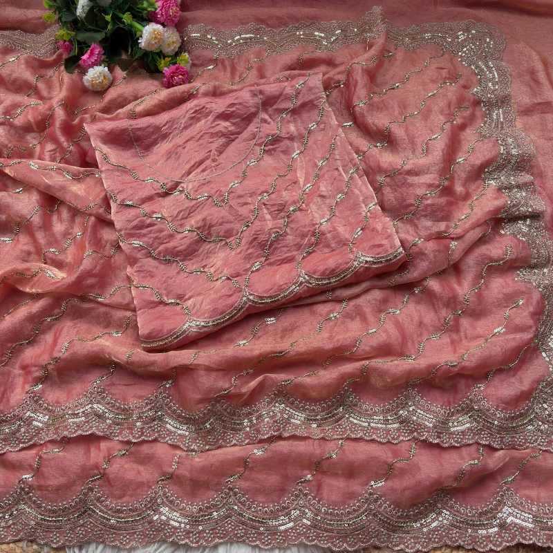 Space Silk Designer Saree