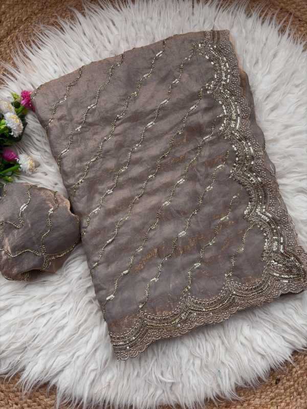 Space Silk Designer Saree