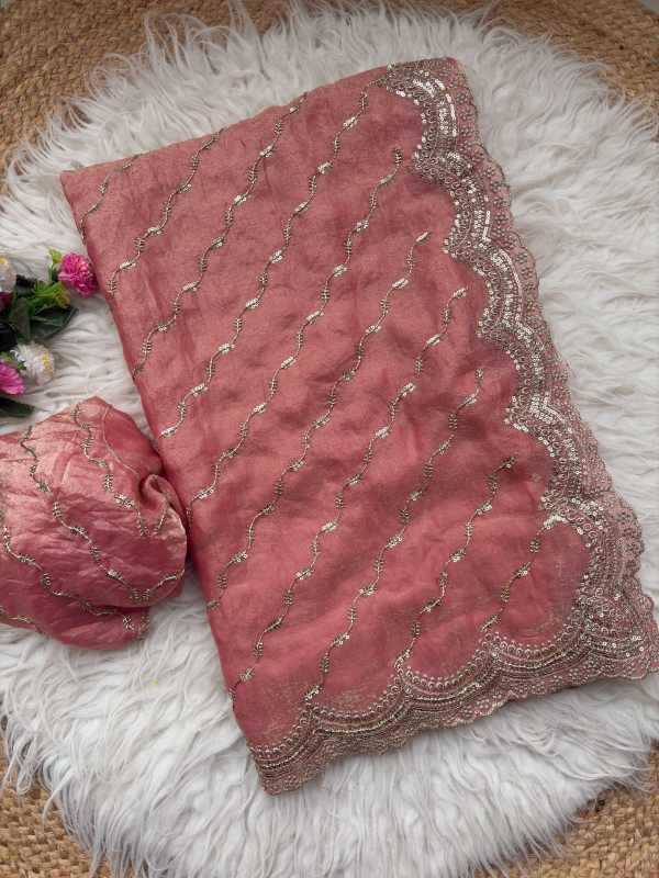 Space Silk Designer Saree