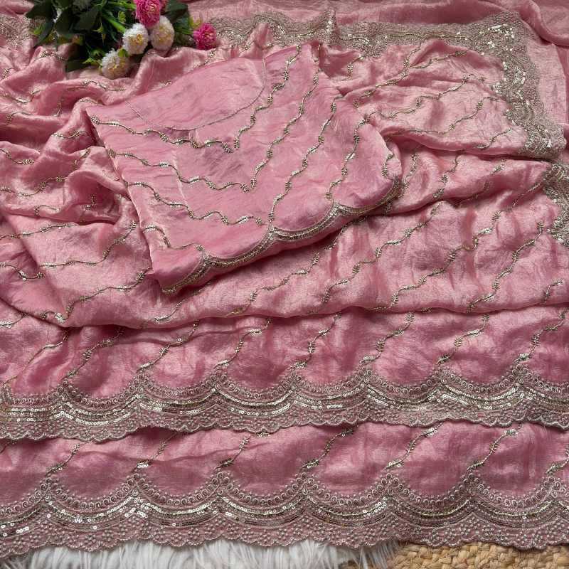 Space Silk Designer Saree