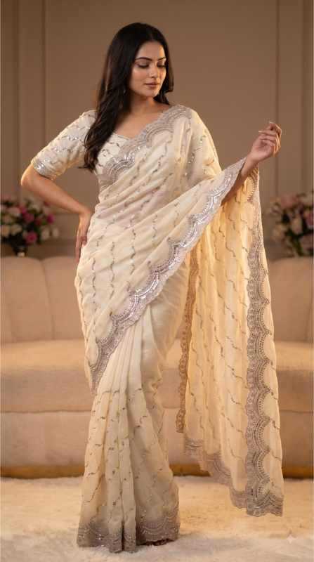 Space Silk Designer Saree