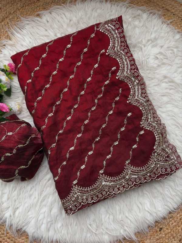 Space Silk Designer Saree