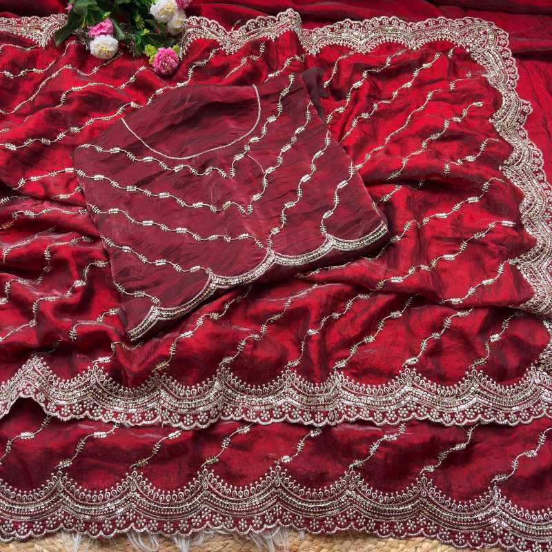 Space Silk Designer Saree