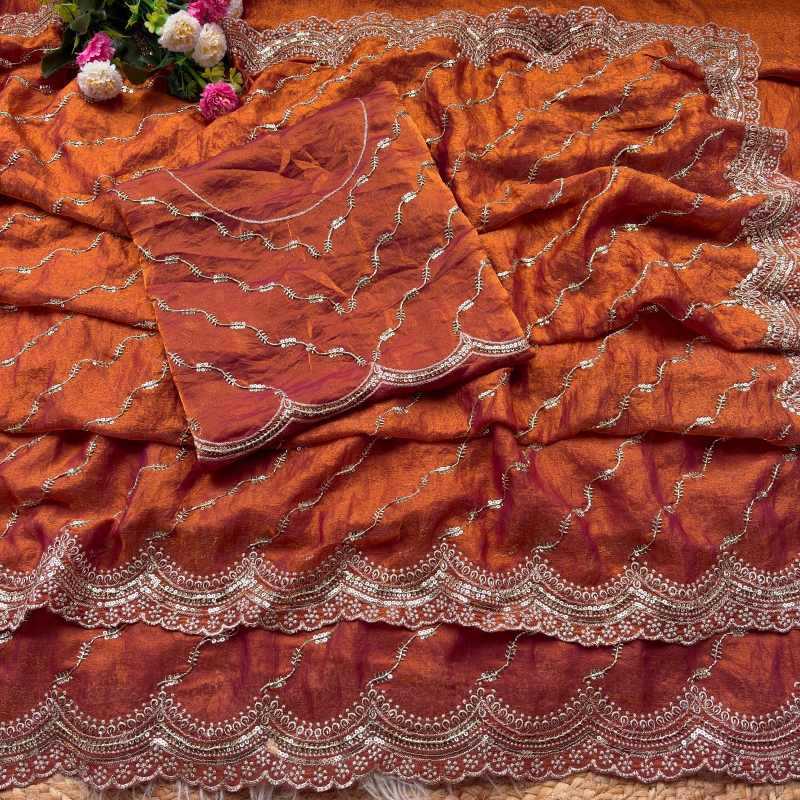 Space Silk Designer Saree