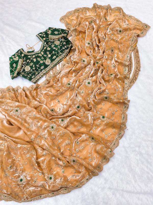 Sofiya Satin Sequence Saree
