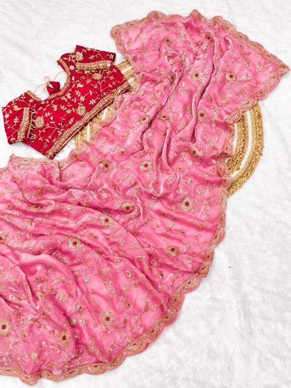 Sofiya Satin Sequence Saree