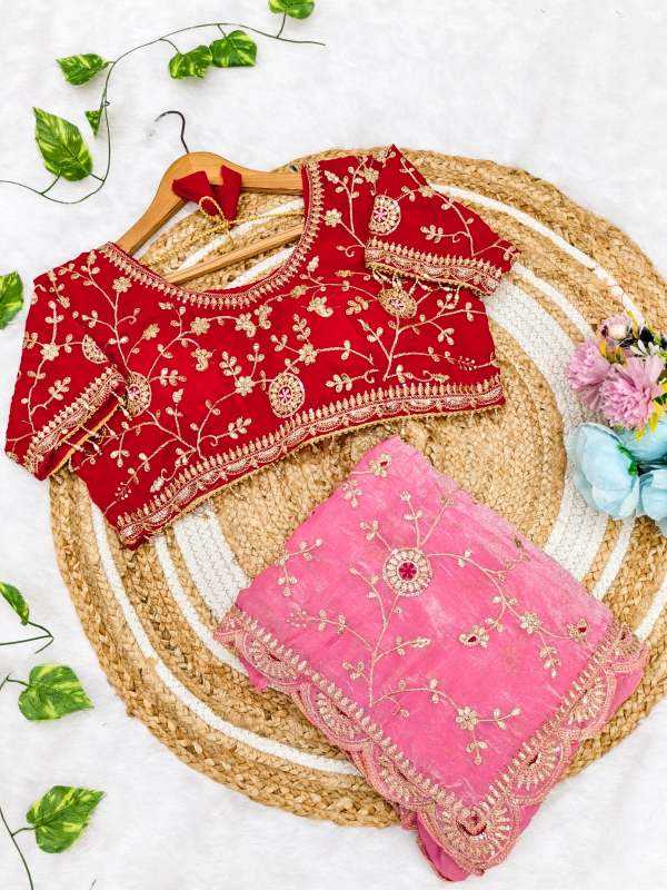 Sofiya Satin Sequence Saree
