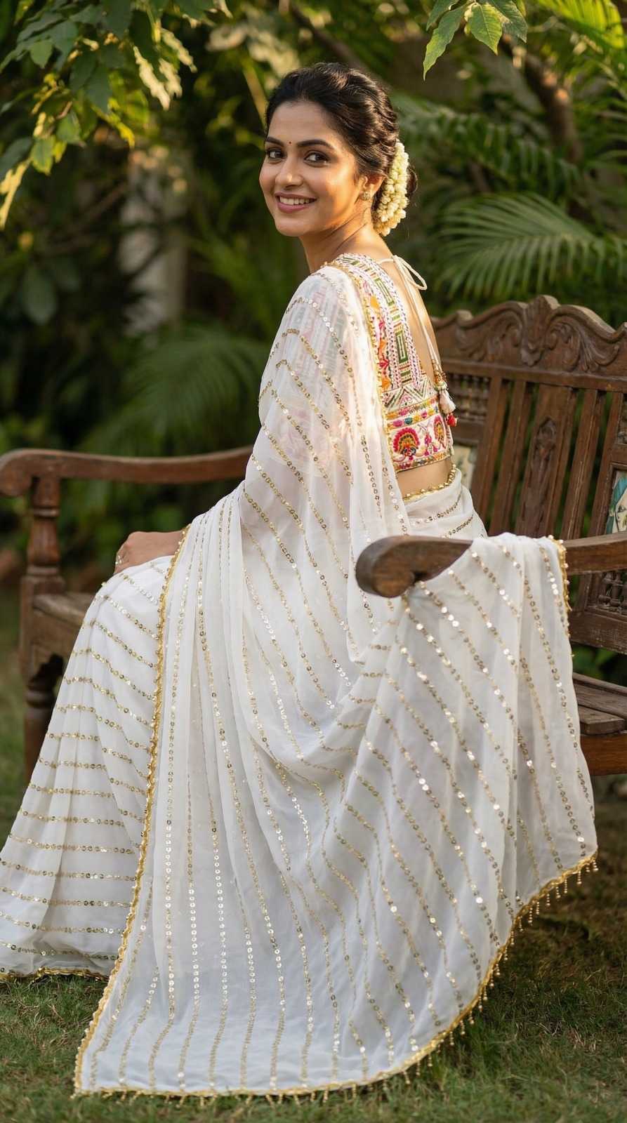 Sona Georgette Designer Saree