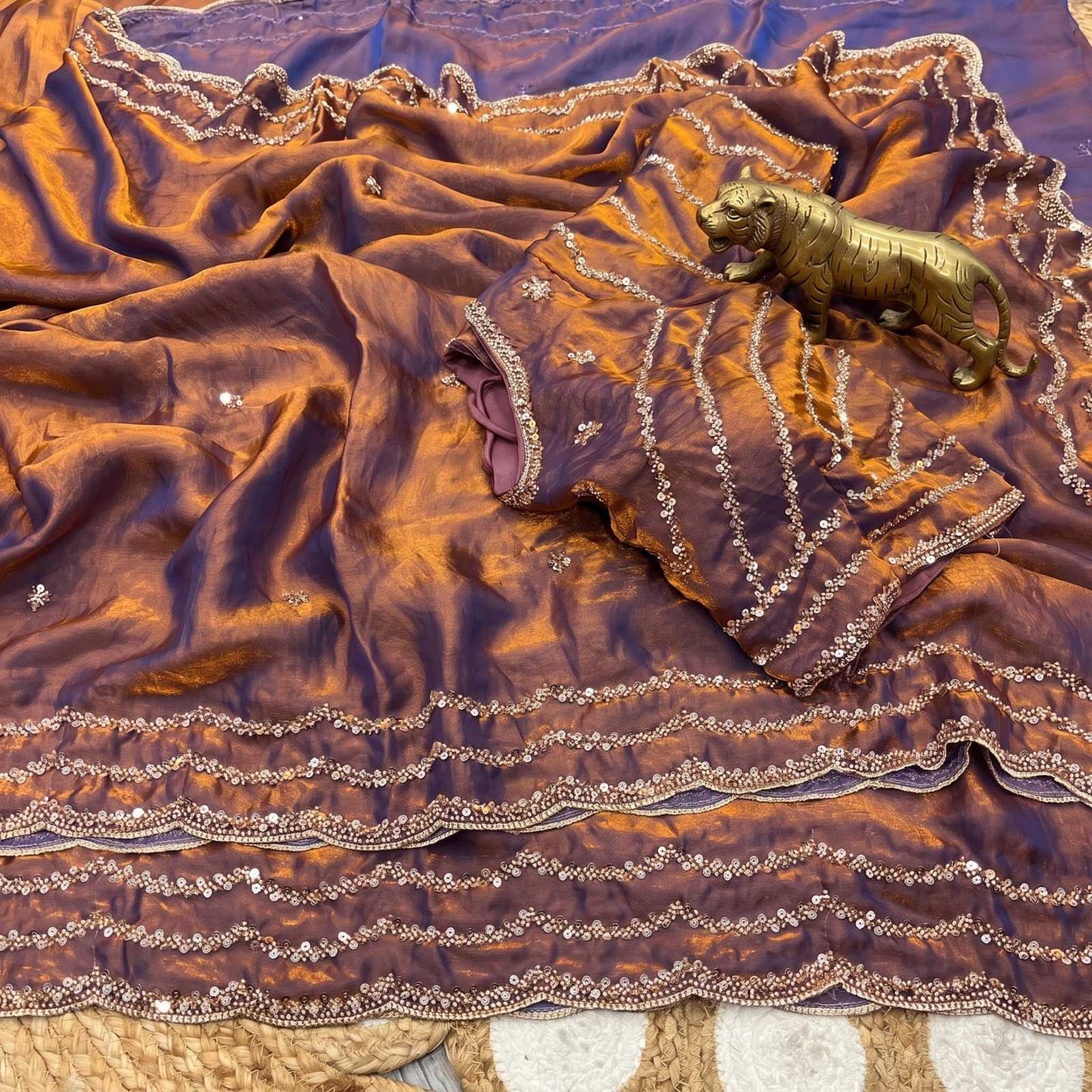 Satin Fancy Saree