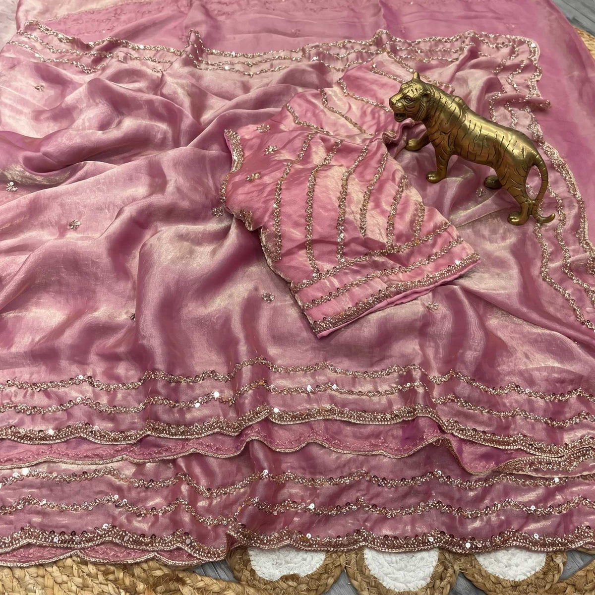 Satin Fancy Saree