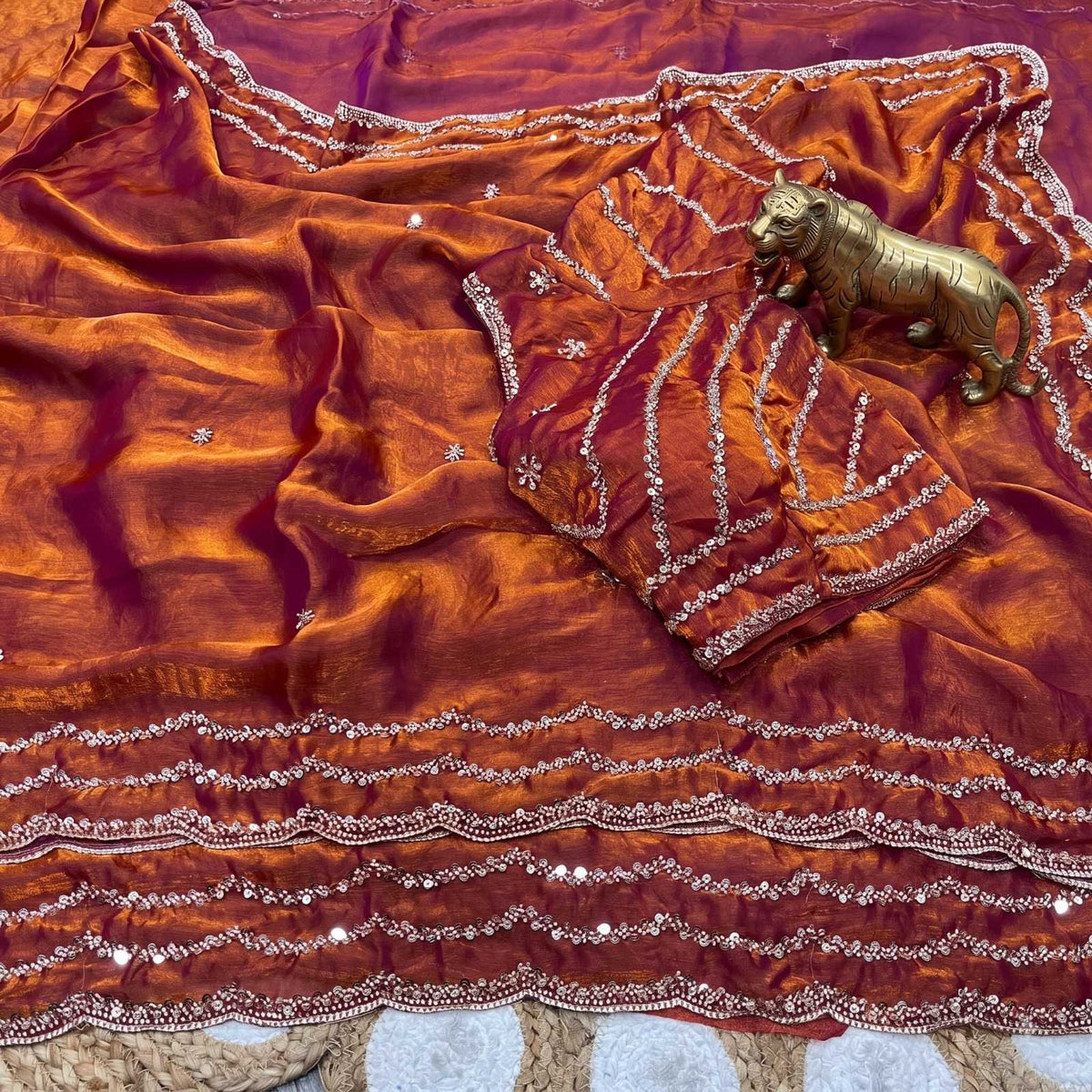 Satin Fancy Saree