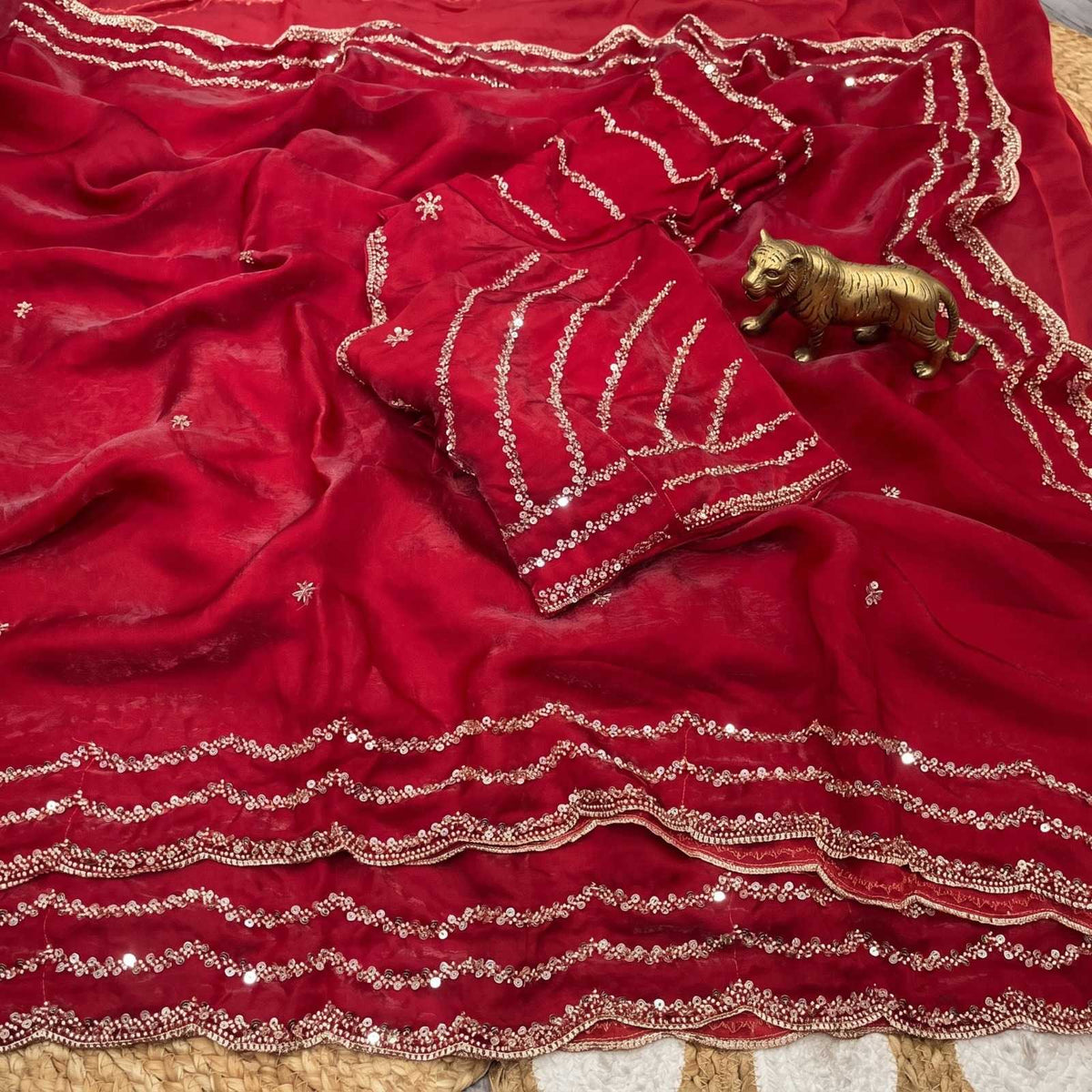 Satin Fancy Saree