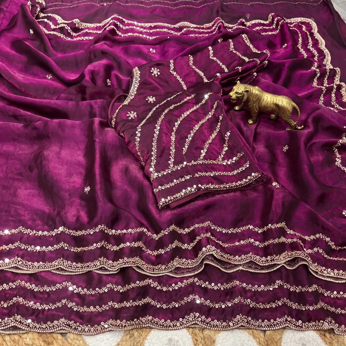 Satin Fancy Saree