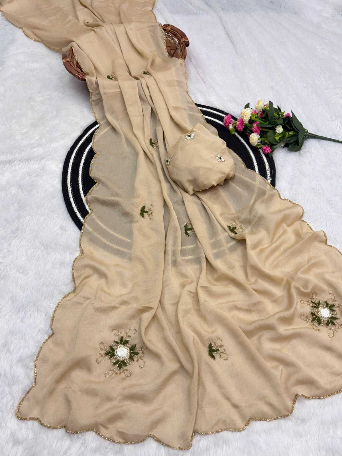 Crush Silk Soft Saree