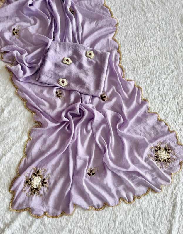 Crush Silk Soft Saree
