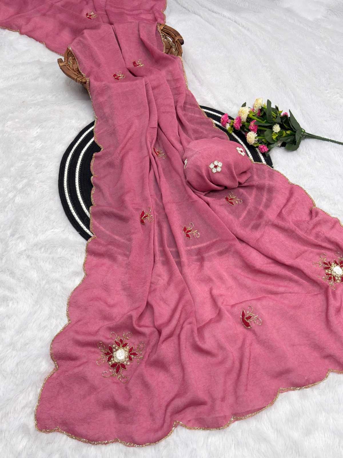 Crush Silk Soft Saree