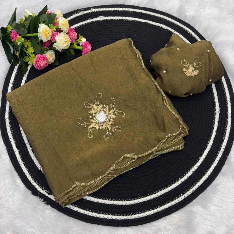 Crush Silk Soft Saree