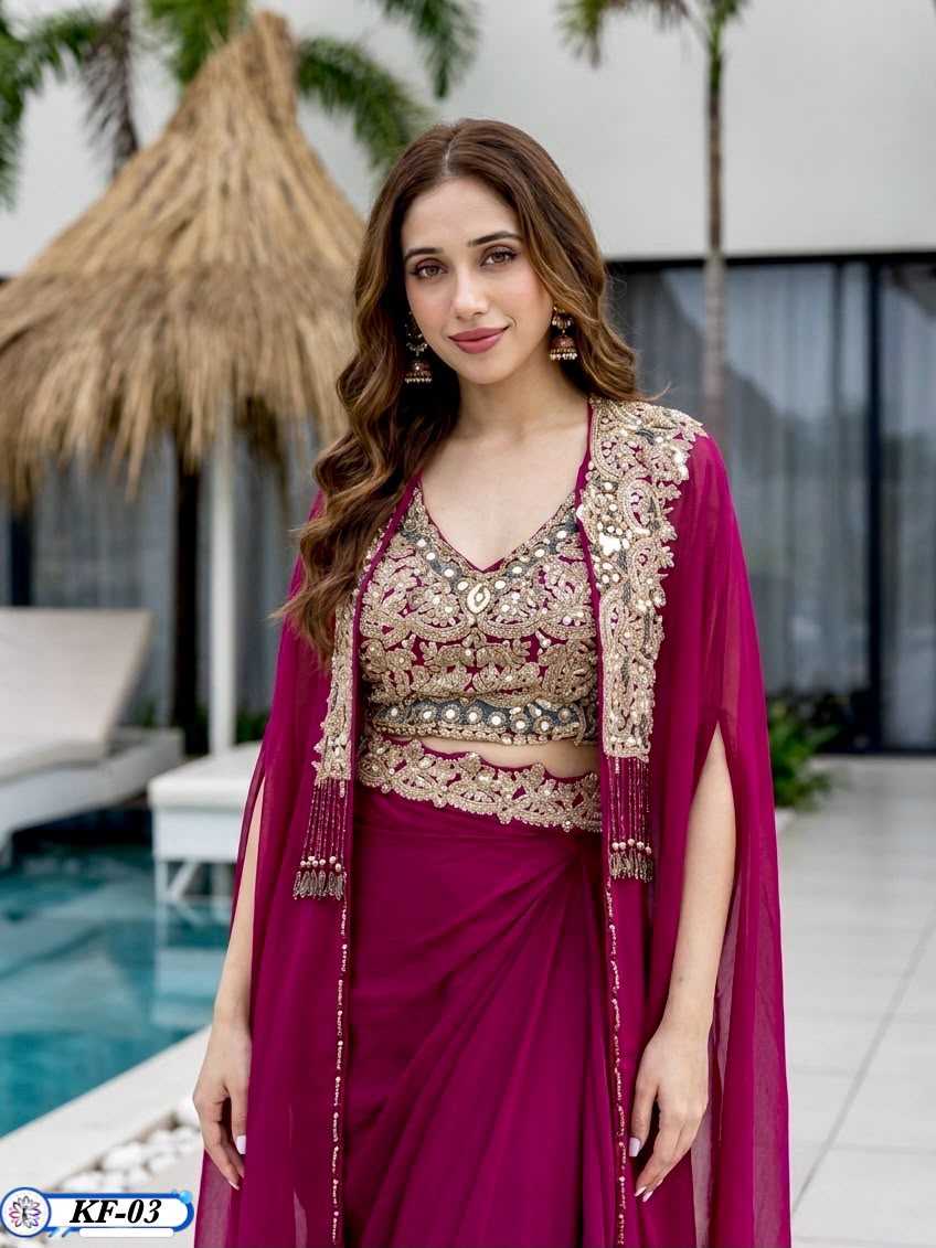 Georgette Designer Lehenga