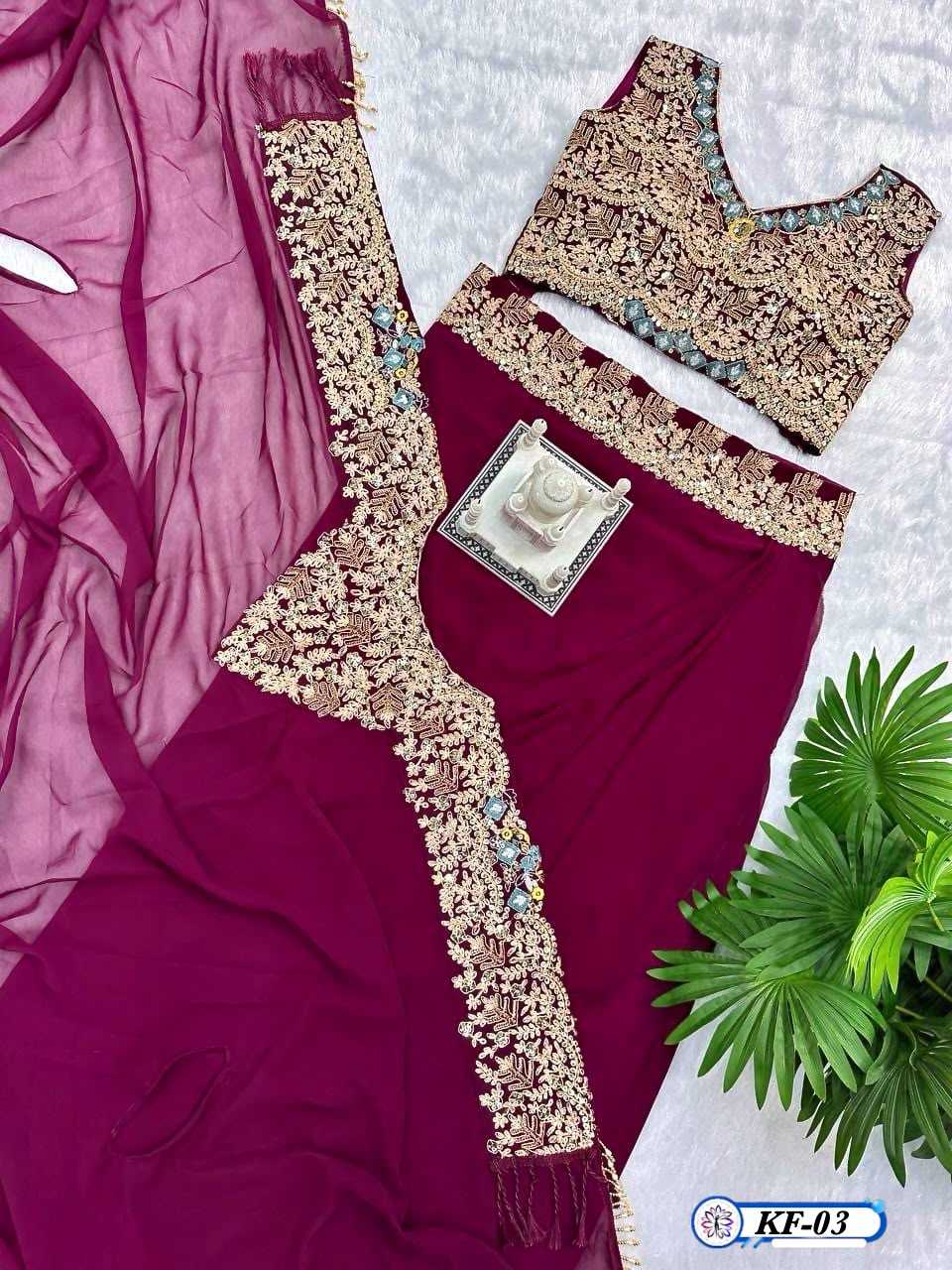 Georgette Designer Lehenga