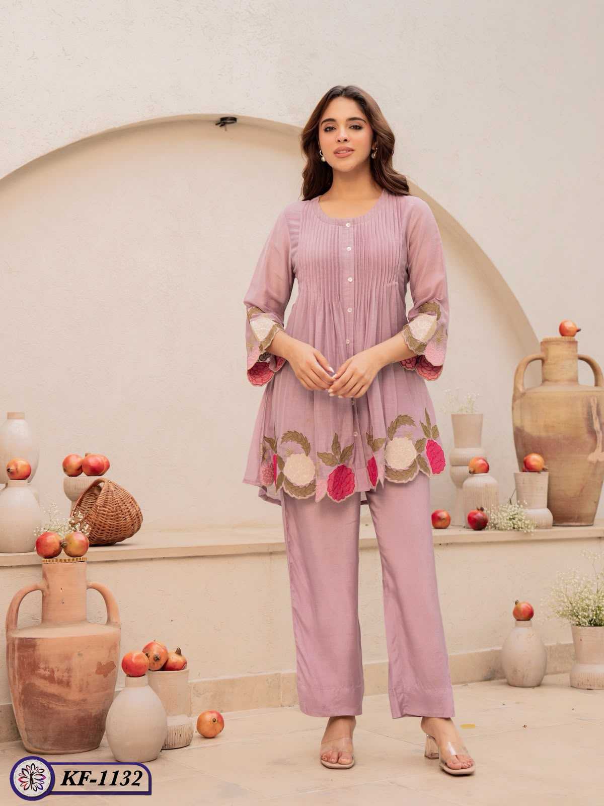 Chanderi Silk Ladies Suit