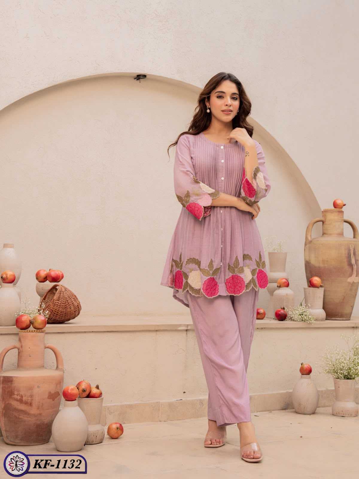 Chanderi Silk Ladies Suit