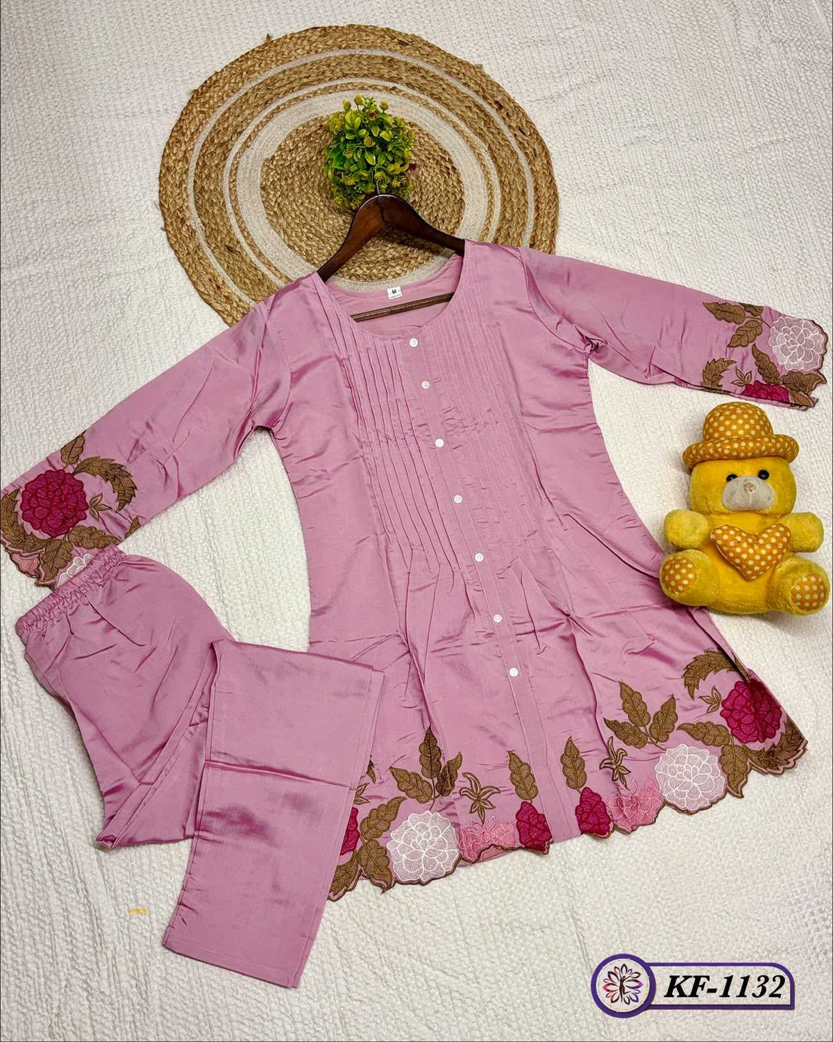 Chanderi Silk Ladies Suit
