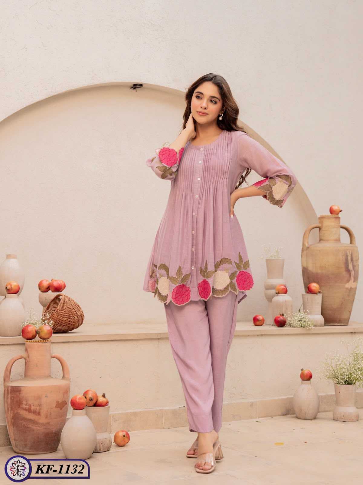 Chanderi Silk Ladies Suit