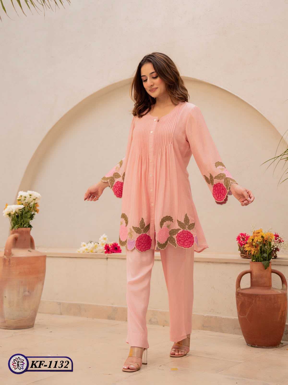 Chanderi Silk Ladies Suit