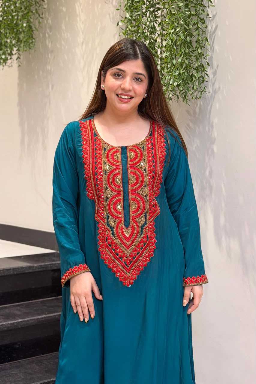 Crepe Designer Kurti