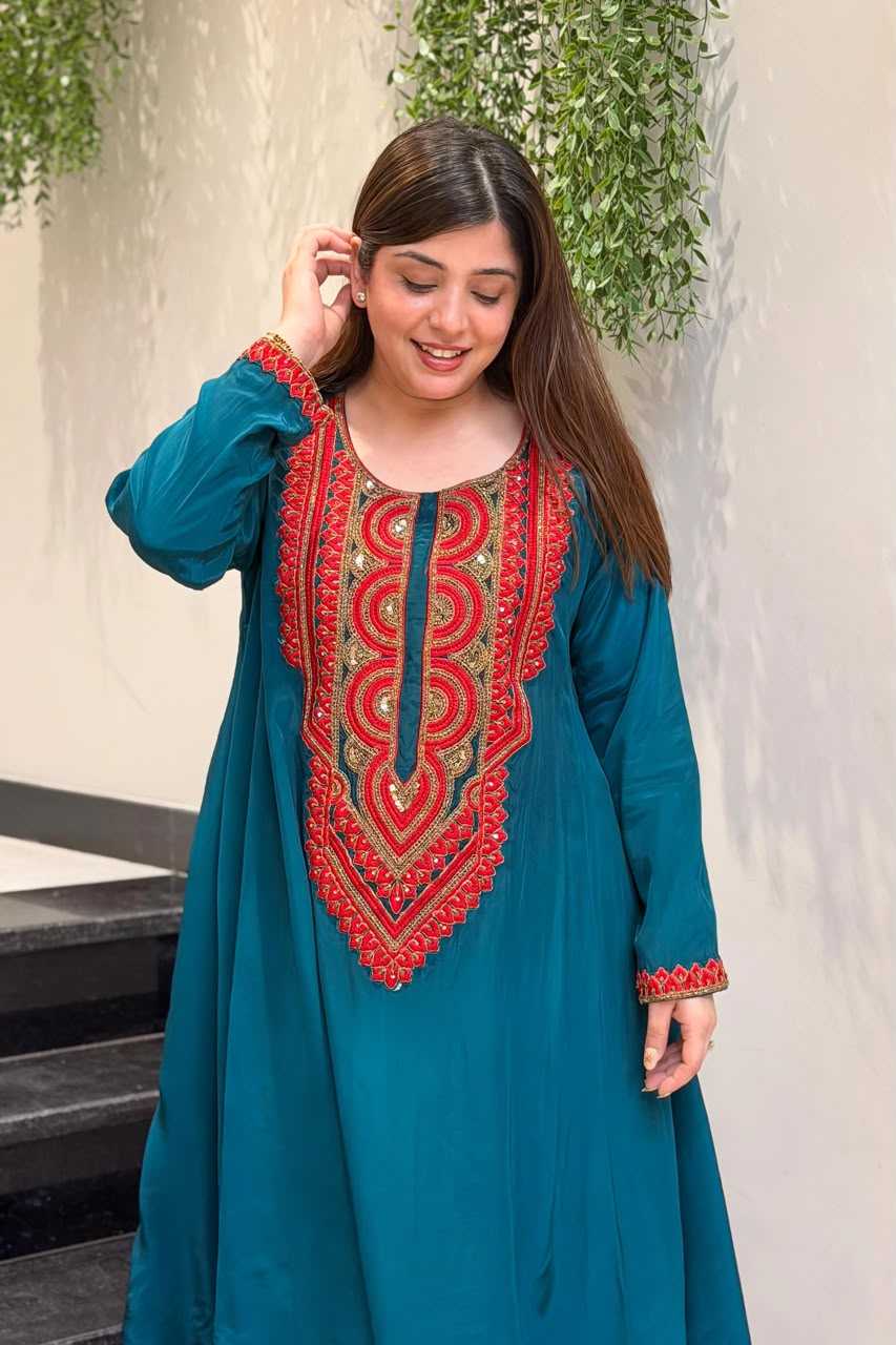 Crepe Designer Kurti