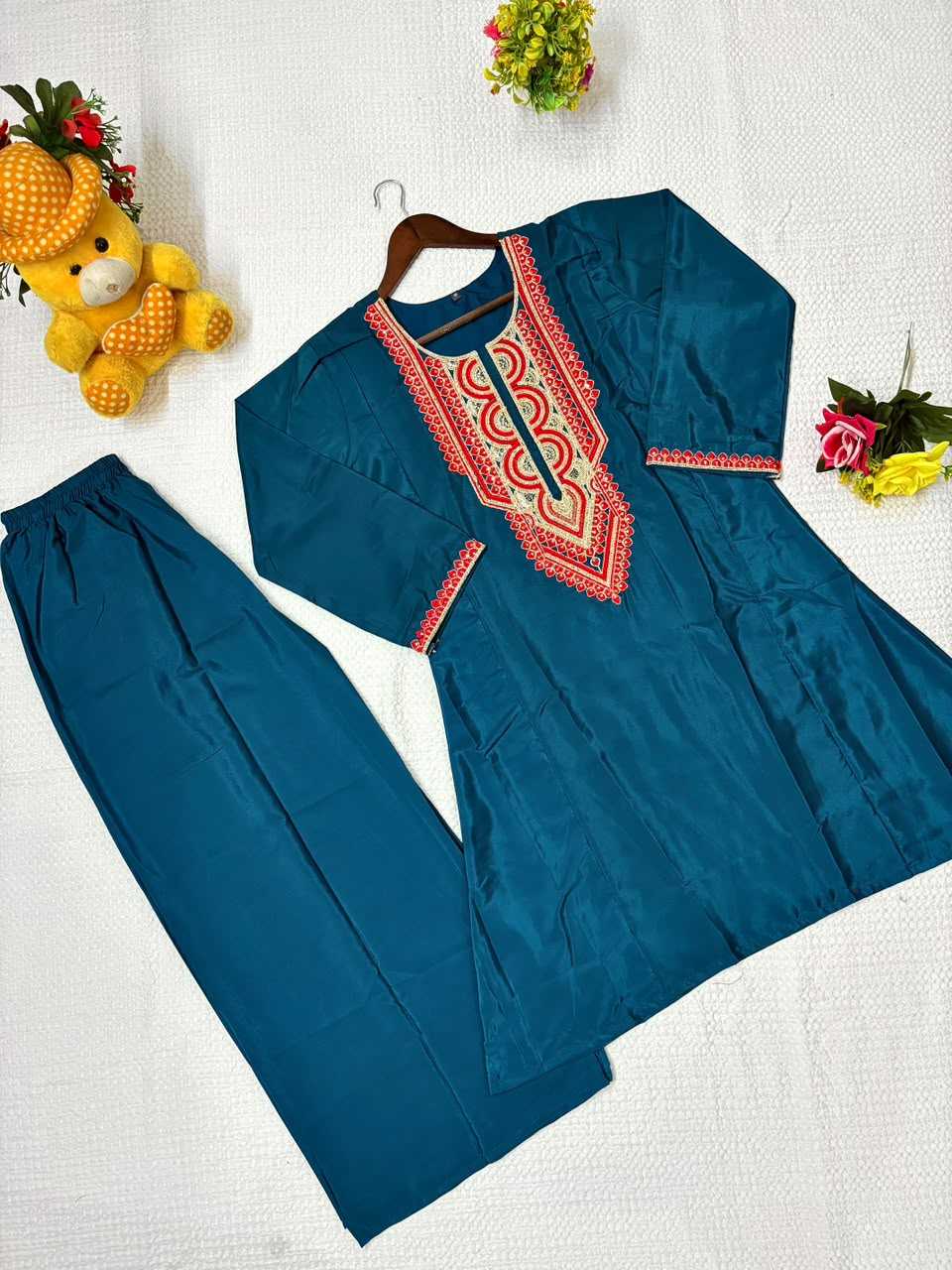 Crepe Designer Kurti
