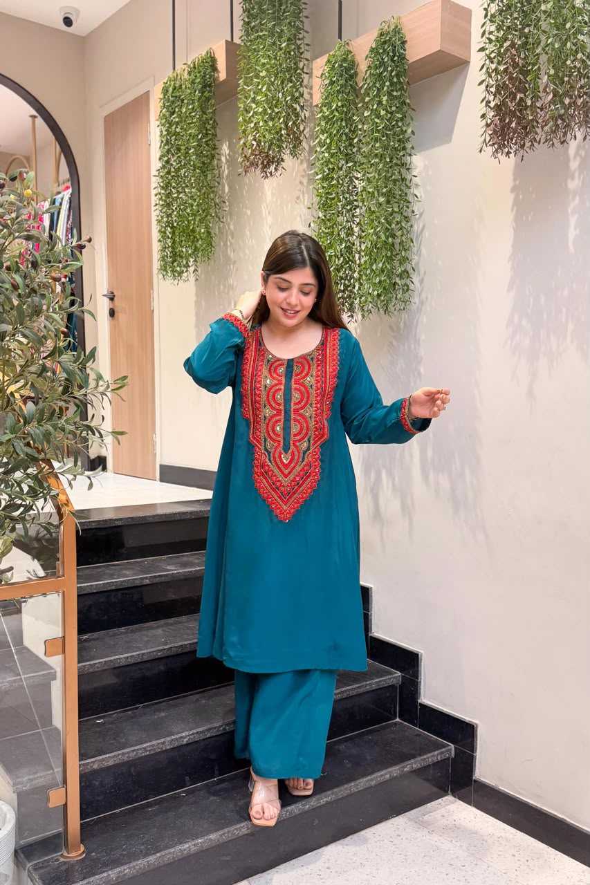 Crepe Designer Kurti