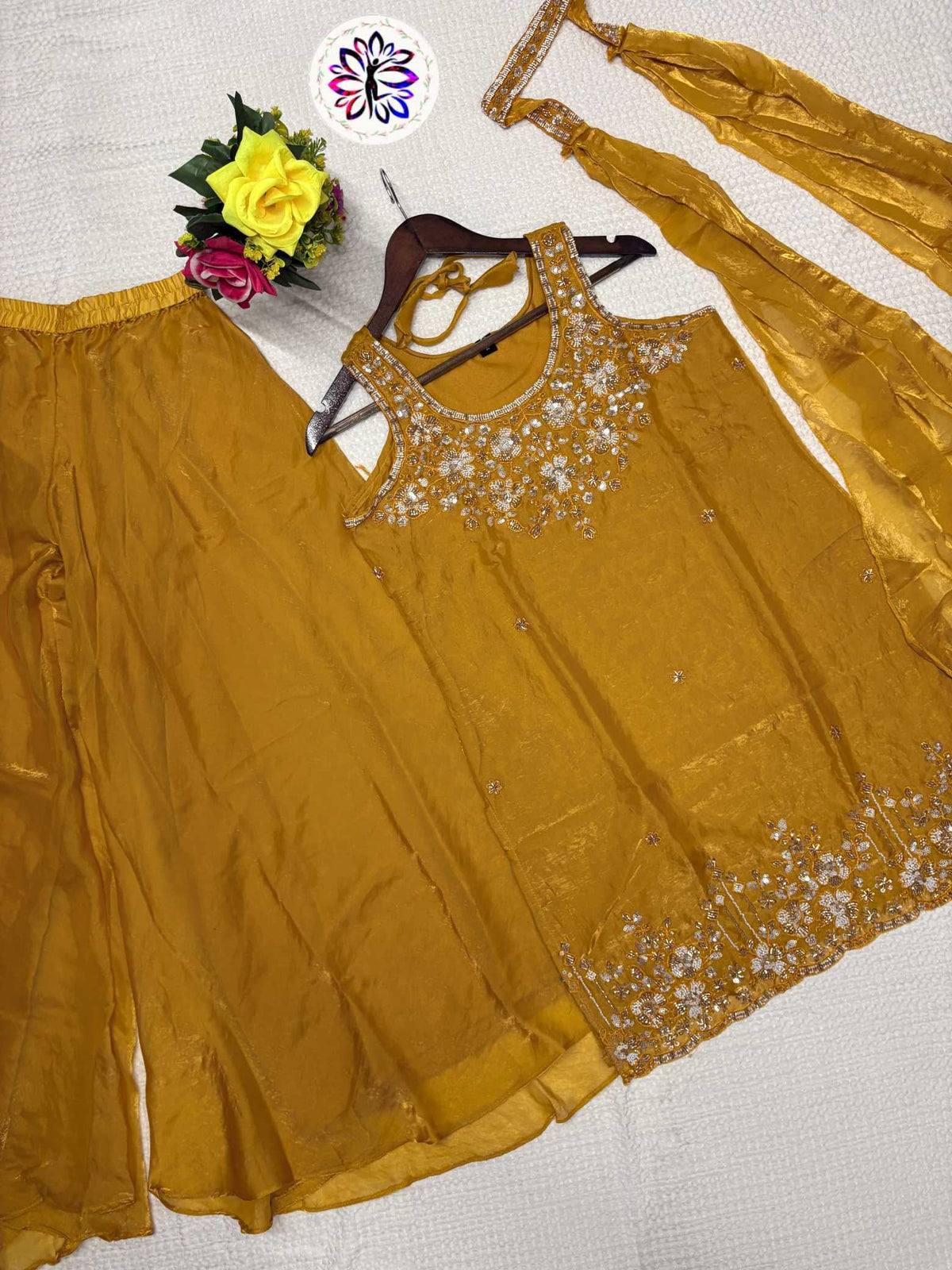 Satin Ladies Suit