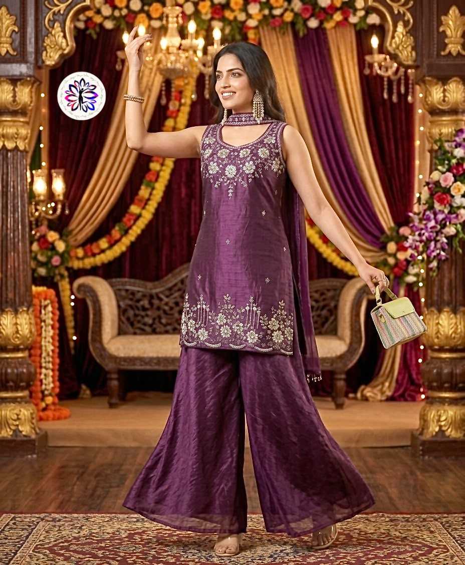 Satin Ladies Suit