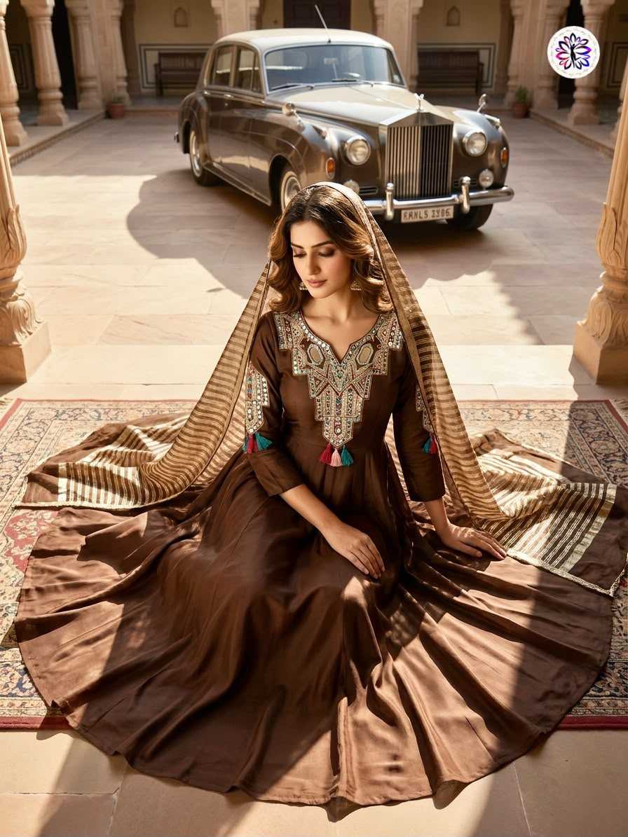 Chanderi Soft Ladies Suit