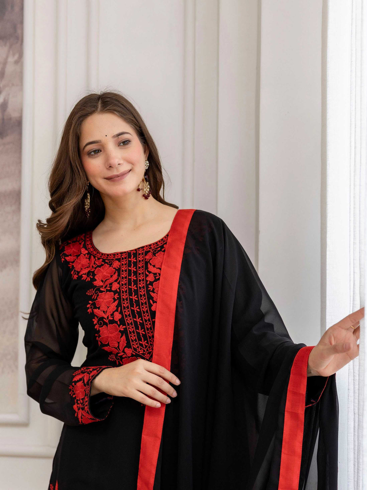 Georgette Embroidery Suit