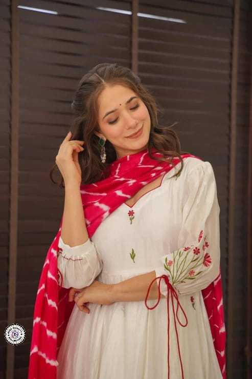Chanderi Soft Fancy Gown