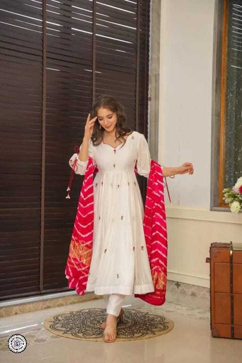 Chanderi Soft Fancy Gown