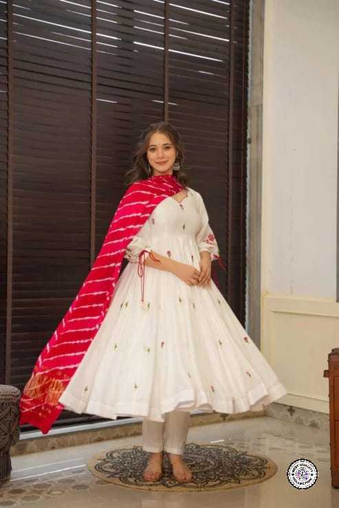 Chanderi Soft Fancy Gown
