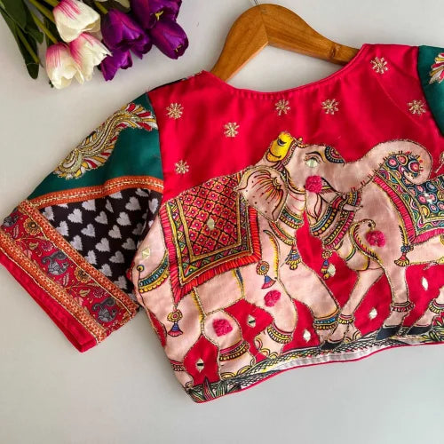 Aarohi Cotton Printed Blouse