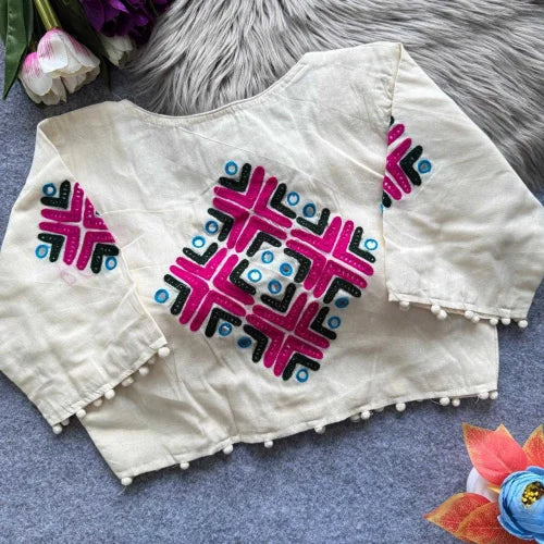 Anaya Khadi Cotton Designer Blouse