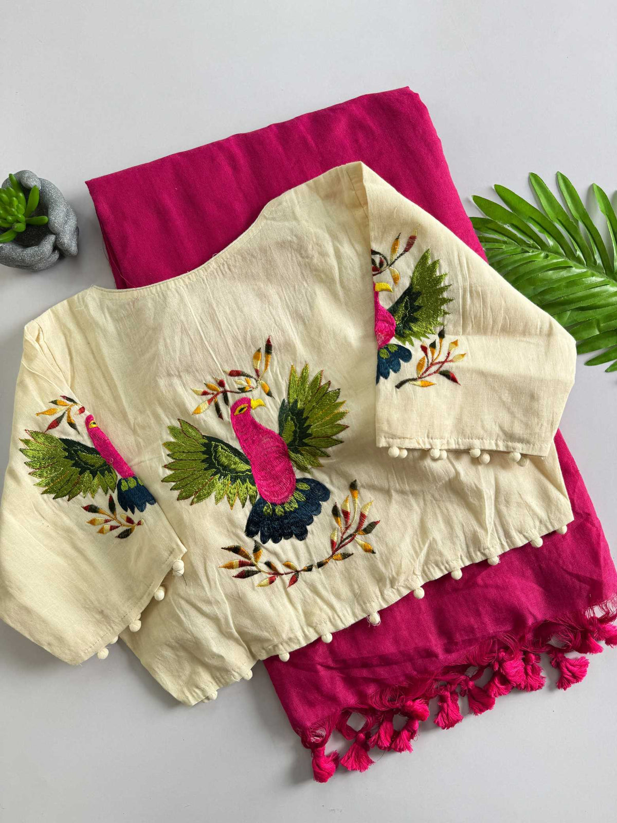 Khadi Cotton Designer Blouse