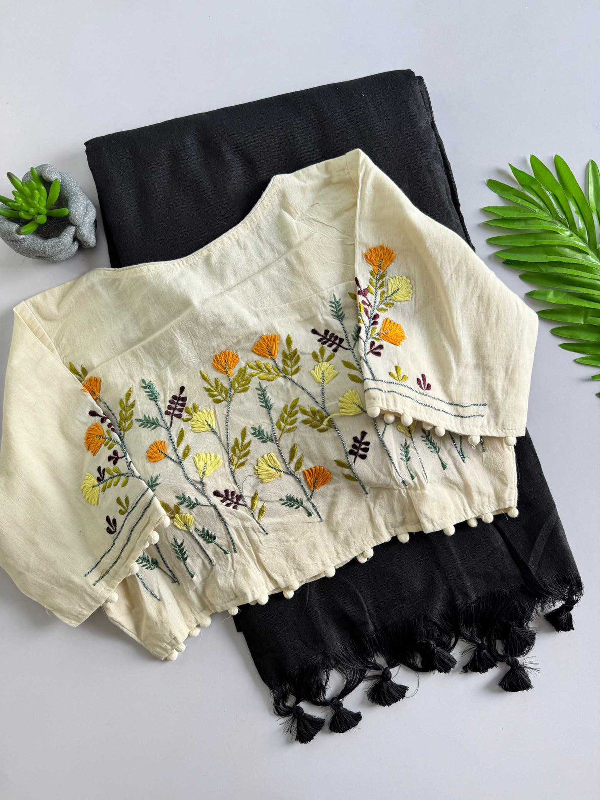 Khadi Cotton Designer Blouse