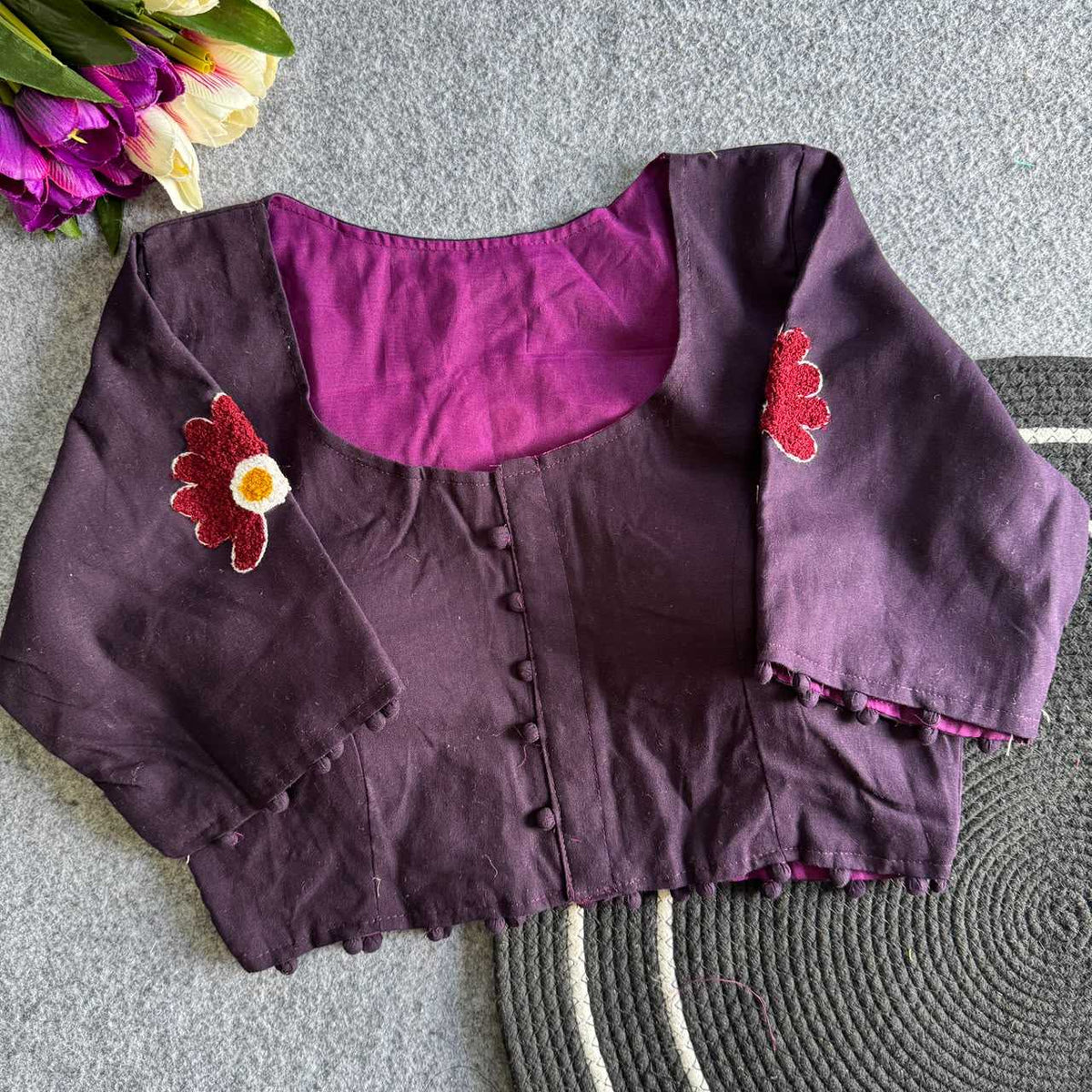 Devika Soft Cotton Designer Blouse