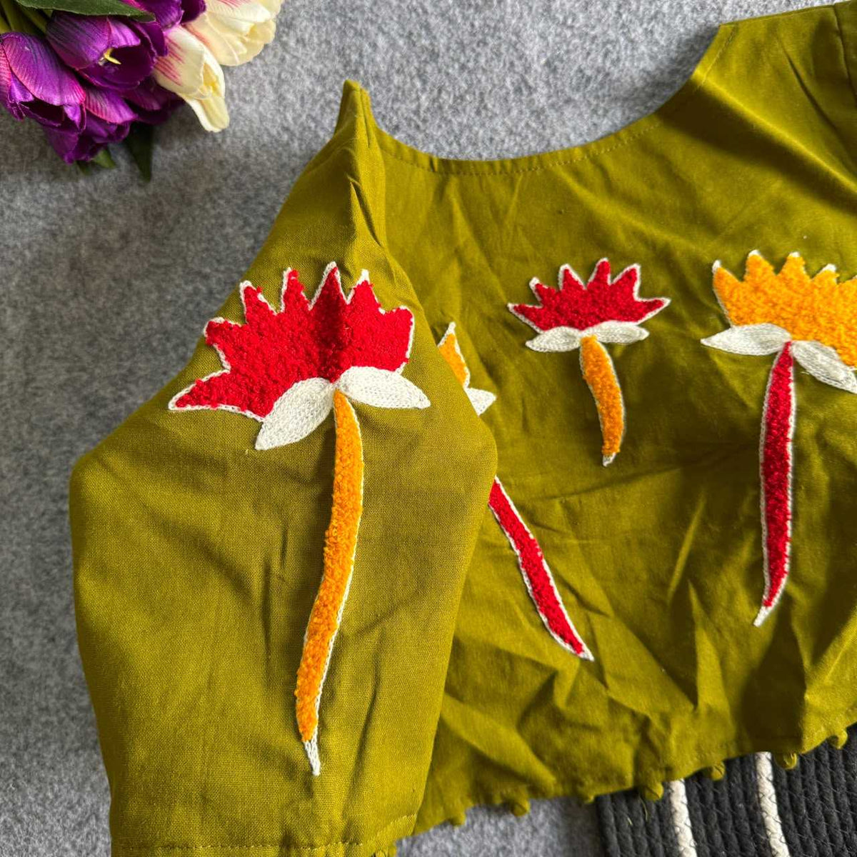 Devika Soft Cotton Designer Blouse